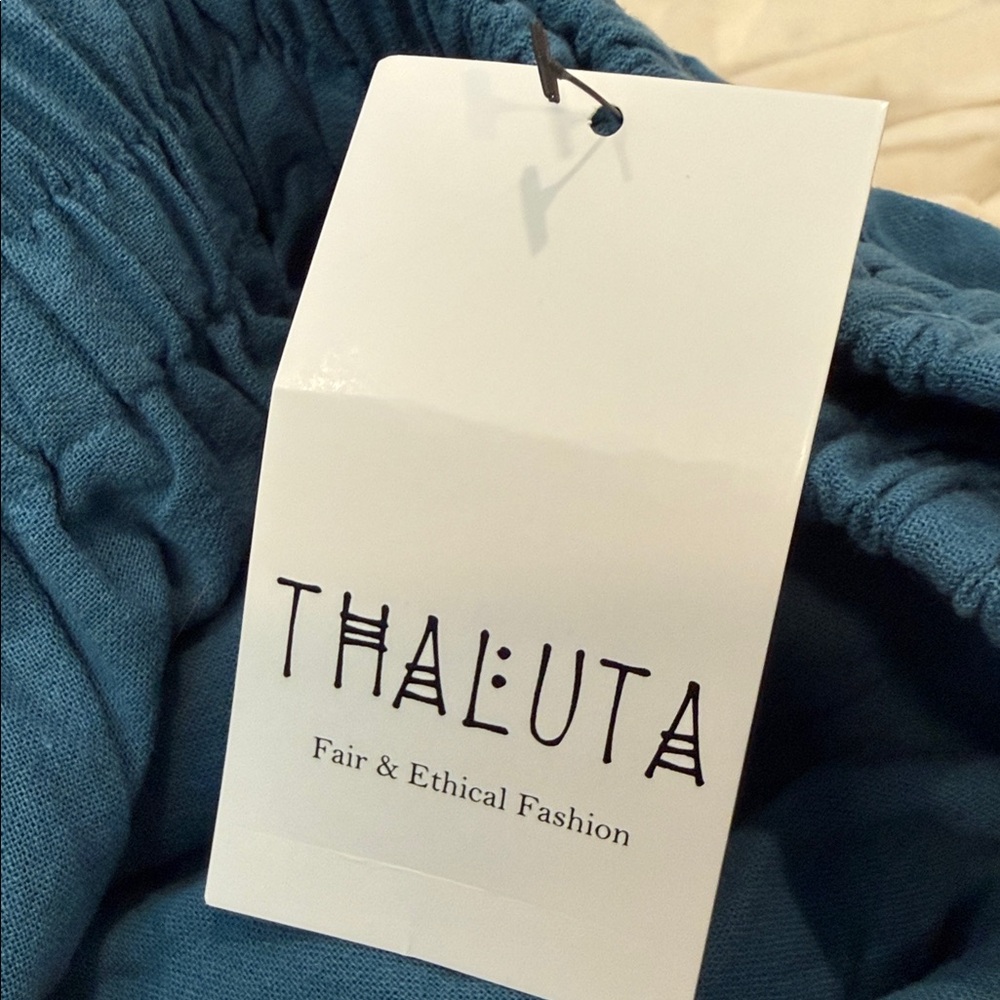 Thaluta teal maxi skirt - Picture 6 of 6